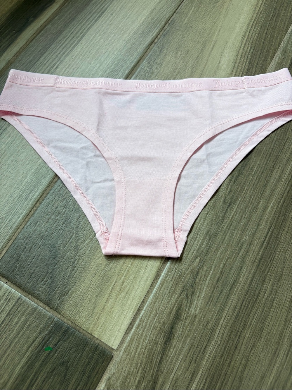 Juicy Couture Light Pink Cotton Bikini Briefs